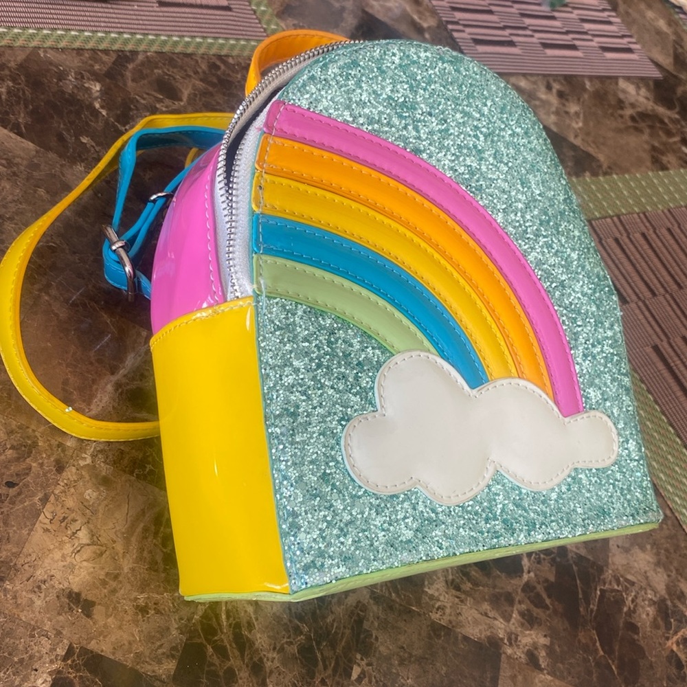 Rainbow mini backpack